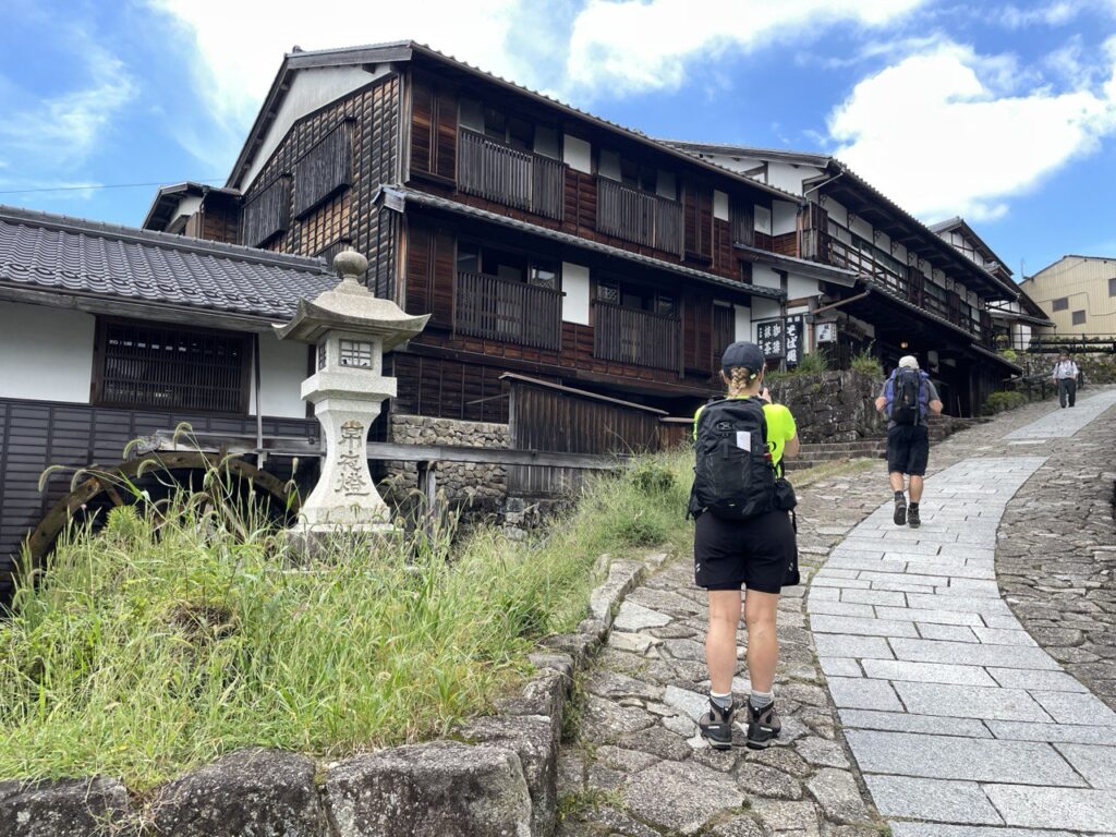 Magome-juku hill scenery, Nakasendo, Samurai Road, Nakatsugawa City